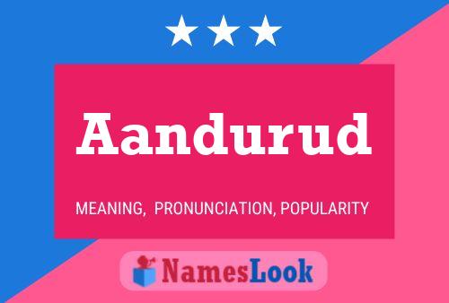 Aandurud Name Poster