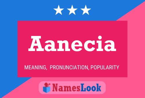 Aanecia Name Poster