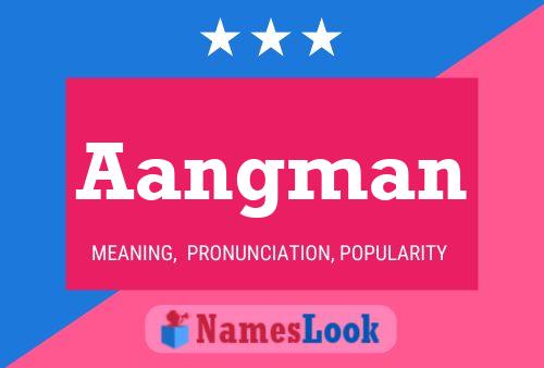 Aangman Name Poster