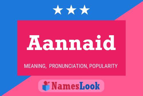 Aannaid Name Poster