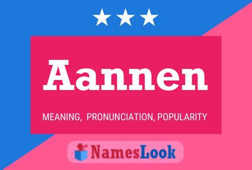 Aannen Name Poster