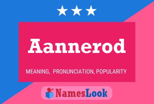 Aannerod Name Poster