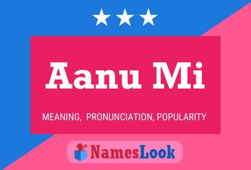 Aanu Mi Name Poster