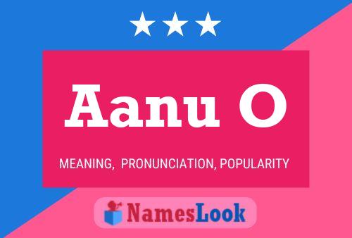 Aanu O Name Poster