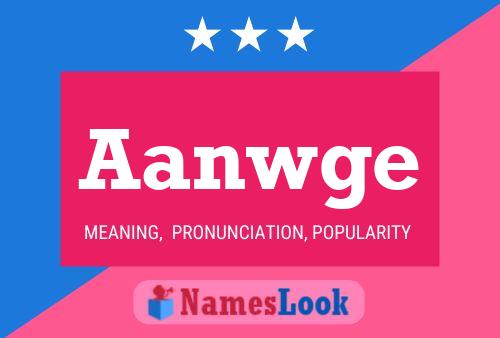 Aanwge Name Poster