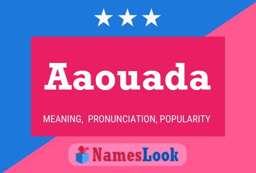 Aaouada Name Poster