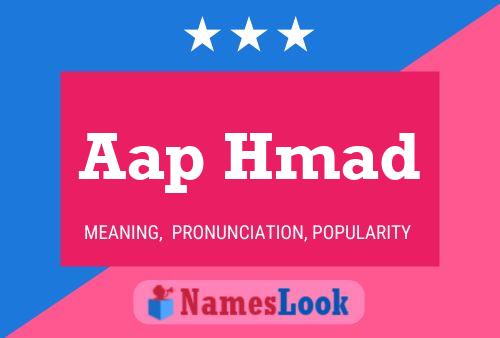 Aap Hmad Name Poster