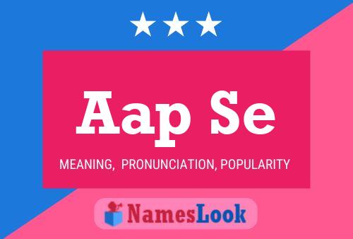 Aap Se Name Poster