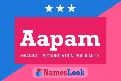 Aapam Name Poster