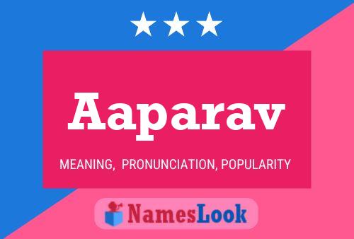 Aaparav Name Poster