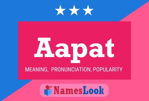 Aapat Name Poster