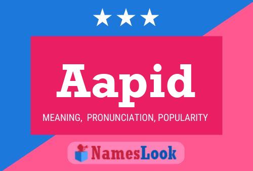 Aapid Name Poster