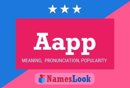 Aapp Name Poster