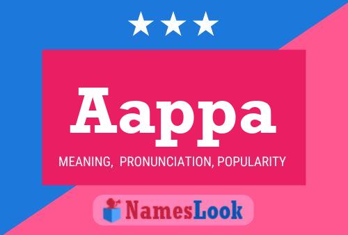 Aappa Name Poster