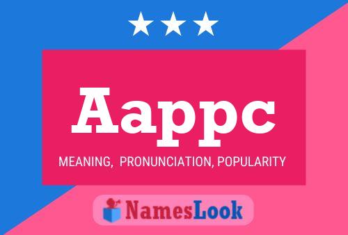 Aappc Name Poster