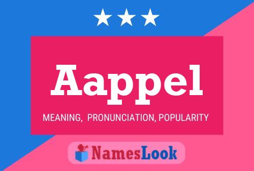 Aappel Name Poster