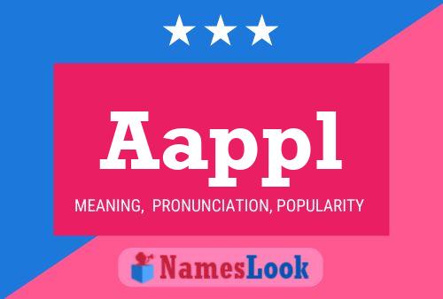 Aappl Name Poster