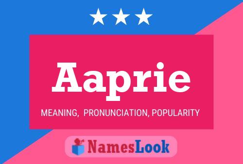 Aaprie Name Poster