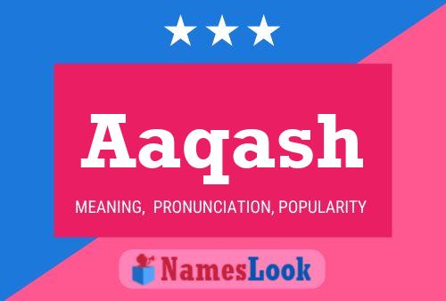 Aaqash Name Poster