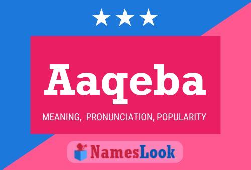 Aaqeba Name Poster