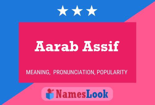 Aarab Assif Name Poster