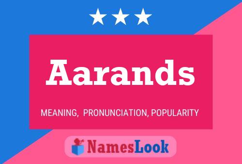 Aarands Name Poster