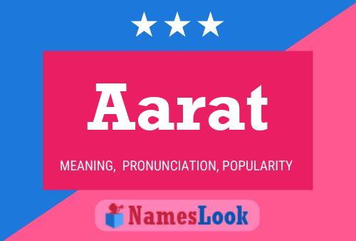 Aarat Name Poster