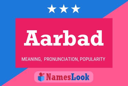 Aarbad Name Poster