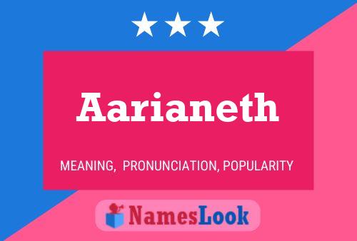 Aarianeth Name Poster