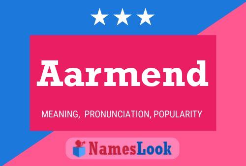 Aarmend Name Poster