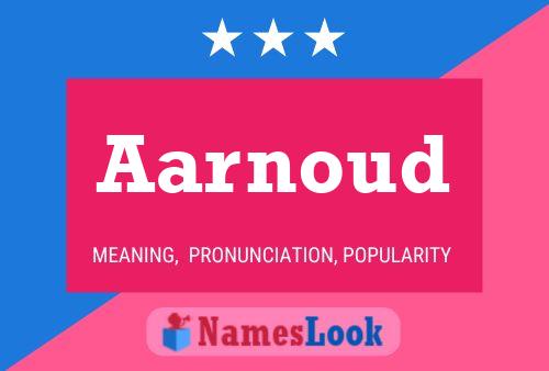 Aarnoud Name Poster