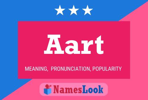 Aart Name Poster