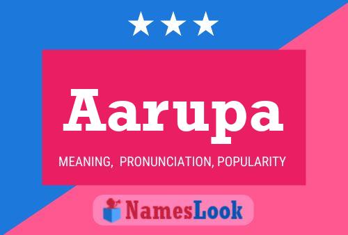 Aarupa Name Poster