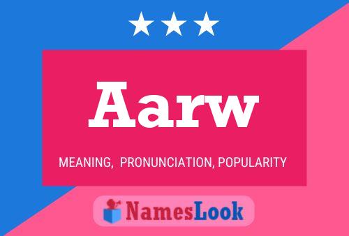 Aarw Name Poster