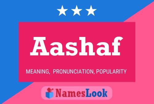 Aashaf Name Poster