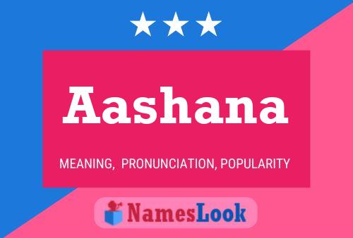 Aashana Name Poster