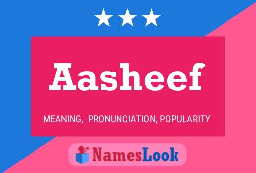 Aasheef Name Poster