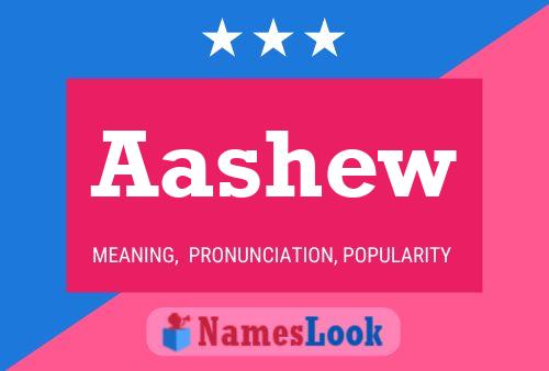 Aashew Name Poster