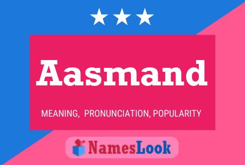 Aasmand Name Poster