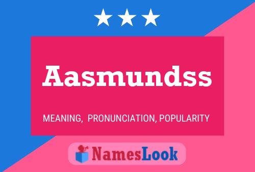 Aasmundss Name Poster