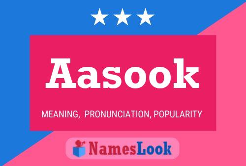 Aasook Name Poster