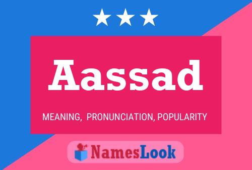 Aassad Name Poster