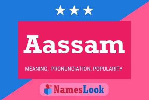 Aassam Name Poster