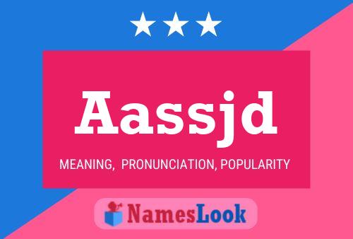 Aassjd Name Poster