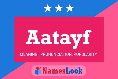 Aatayf Name Poster