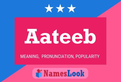 Aateeb Name Poster