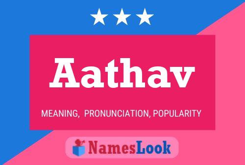 Aathav Name Poster