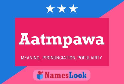 Aatmpawa Name Poster