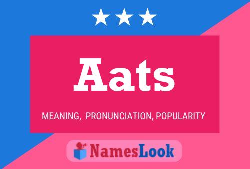 Aats Name Poster