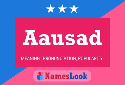 Aausad Name Poster